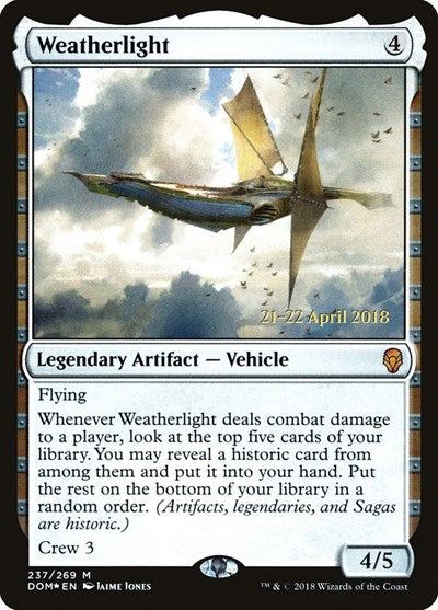 Weatherlight (Promos: Prerelease Cards) Light Play Foil