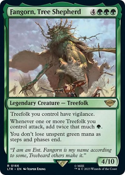 Fangorn, Tree Shepherd (Universes Beyond: The Lord of the Rings: Tales of Middle-earth) Medium Play Foil