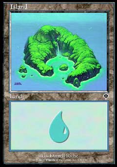 Island (338) (Invasion) Medium Play