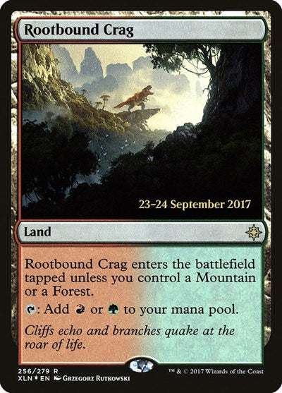 Rootbound Crag (Promos: Prerelease Cards) Light Play Foil