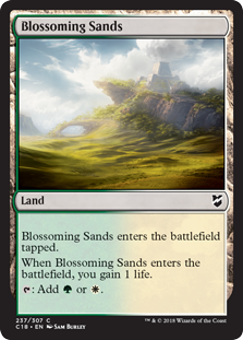 Blossoming Sands (Commander 2018) Medium Play