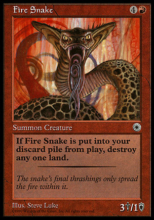 Fire Snake (Portal) Medium Play