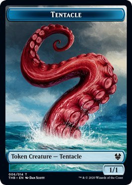 Tentacle Token (Theros Beyond Death) Light Play