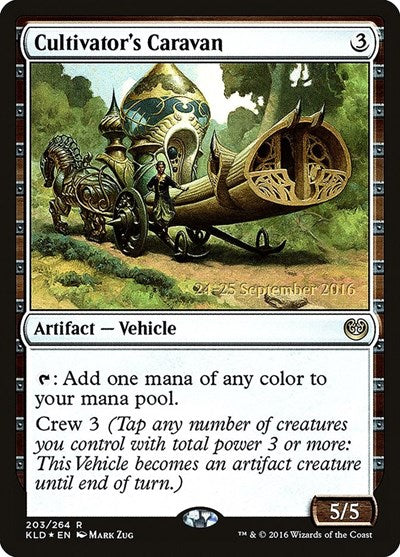 Cultivator's Caravan (Promos: Prerelease Cards) Light Play Foil