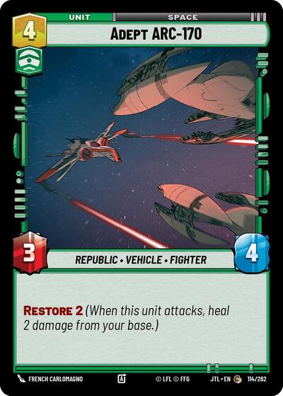Adept ARC-170 (Jump to Lightspeed) Near Mint