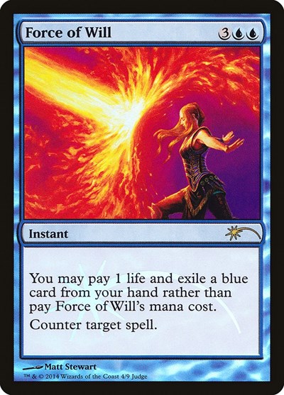 Force of Will (Promos: Judge) Near Mint Foil