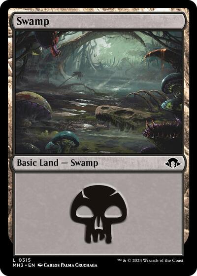 Swamp (0315) (Modern Horizons 3) Light Play Foil