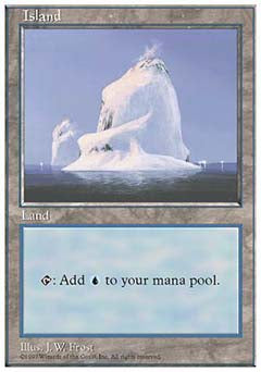 Island D (5th Edition) Light Play