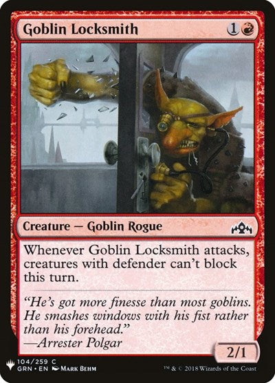 Goblin Locksmith (Mystery Booster) Near Mint
