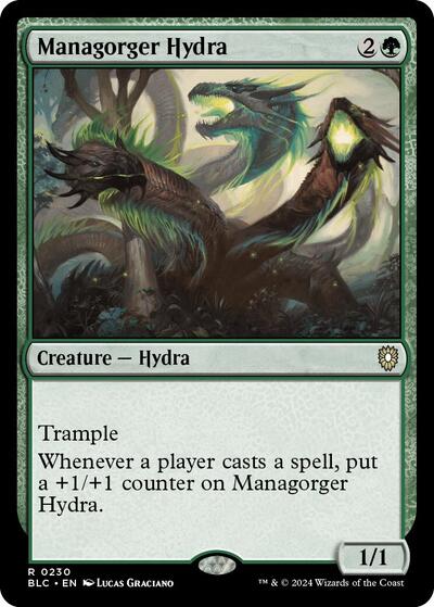 Managorger Hydra (Commander: Bloomburrow) Medium Play