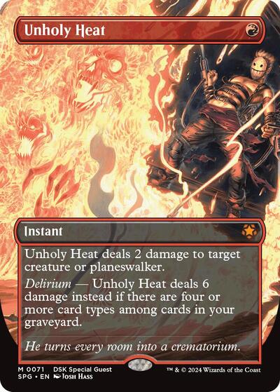 Unholy Heat  Borderless|1|0|0.00
