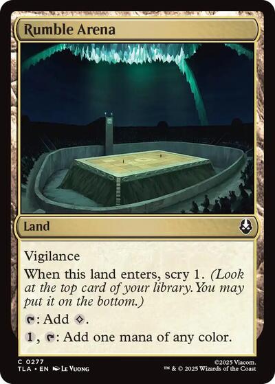 Rumble Arena (Avatar: The Last Airbender) Near Mint Foil