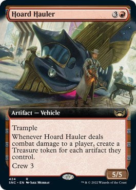 Hoard Hauler (Extended Art) (Streets of New Capenna) Light Play Foil
