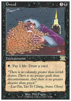 Greed (Classic 6th Edition) Near Mint
