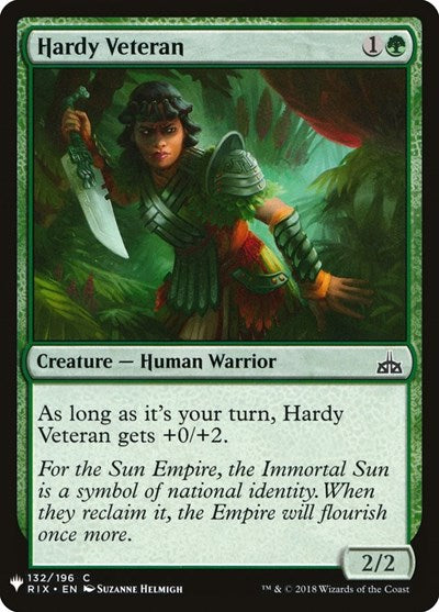 Hardy Veteran (Mystery Booster) Near Mint