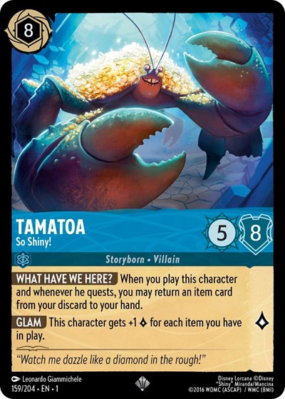 Tamatoa - So Shiny! (The First Chapter) Near Mint