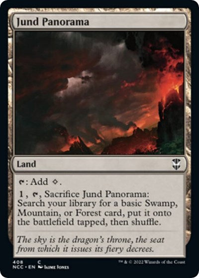 Jund Panorama (Commander: Streets of New Capenna) Light Play