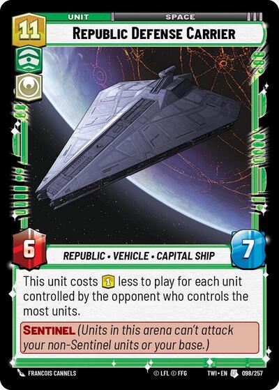 Republic Defense Carrier (Twilight of the Republic) Near Mint