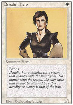 Benalish Hero (Revised) Medium Play
