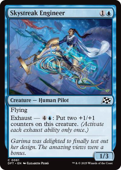 Skystreak Engineer (Aetherdrift) Near Mint Foil