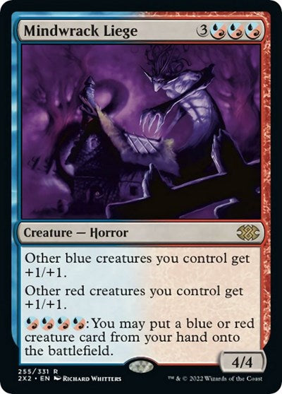 Mindwrack Liege (Double Masters 2022) Light Play Foil