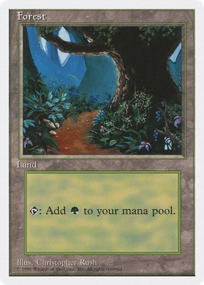 Forest (B) (Introductory Two-Player Set) Light Play