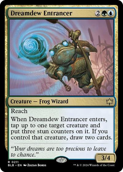 Dreamdew Entrancer (Bloomburrow) Near Mint Foil