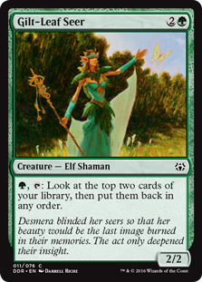 Gilt-Leaf Seer (Duel Decks: Nissa vs Ob Nixilis) Light Play