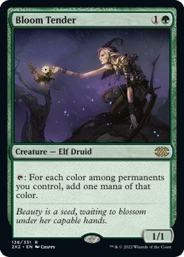 Bloom Tender (Double Masters 2022) Medium Play Foil