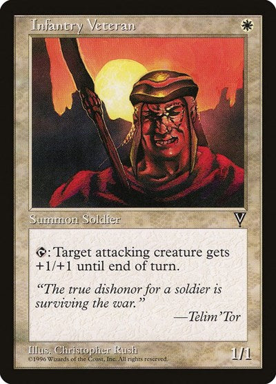 Infantry Veteran (Visions) Medium Play