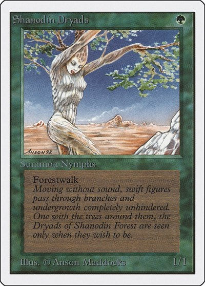 Shanodin Dryads (Unlimited) Medium Play