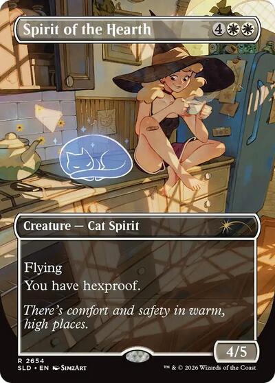Spirit of the Hearth (Secret Lair) Near Mint Foil