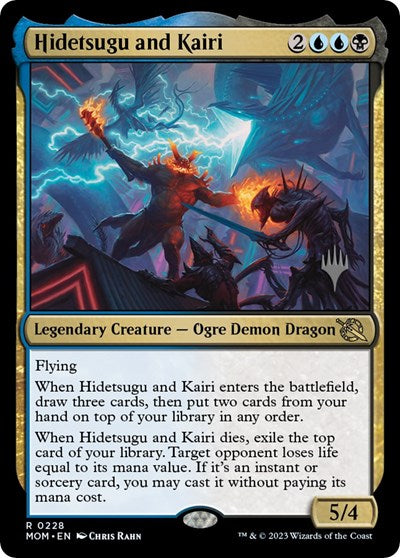 Hidetsugu and Kairi (Promo Pack: March of the Machine) Near Mint