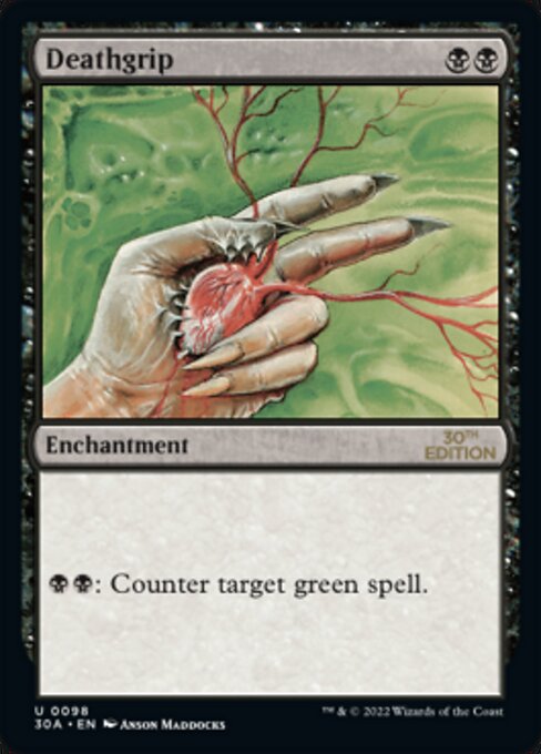 Deathgrip (30th Anniversary Edition) Near Mint