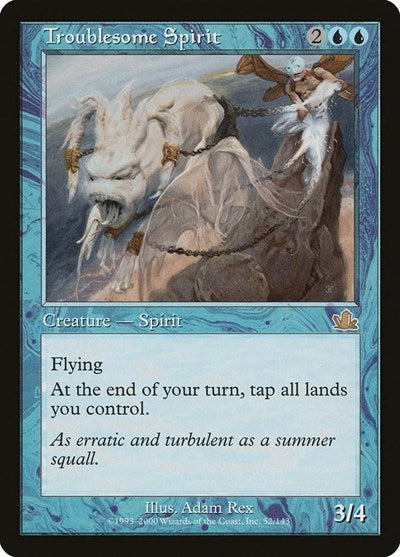 Troublesome Spirit (Prophecy) Medium Play Foil
