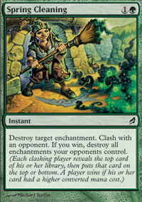 Spring Cleaning (Lorwyn) Light Play Foil