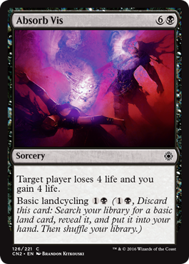 Absorb Vis (Conspiracy: Take the Crown) Light Play Foil