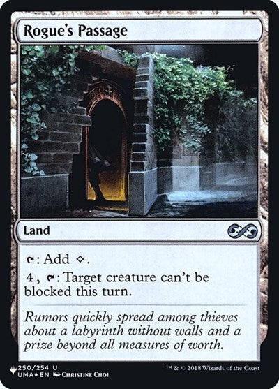Rogue's Passage (UMA) (Secret Lair Commander: Heads I Win, Tails You Lose) Light Play Foil