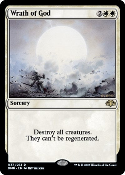 Wrath of God (Dominaria Remastered) Medium Play Foil