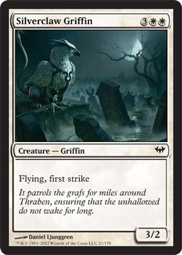 Silverclaw Griffin (Dark Ascension) Medium Play