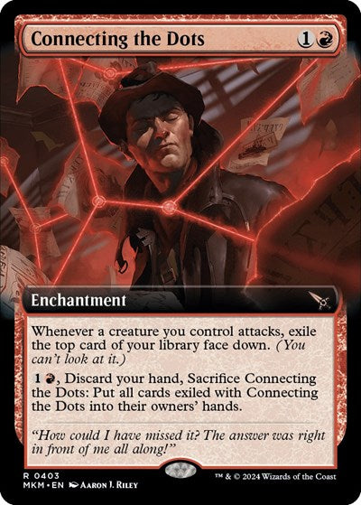 Connecting the Dots (Extended Art) (Murders at Karlov Manor) Near Mint