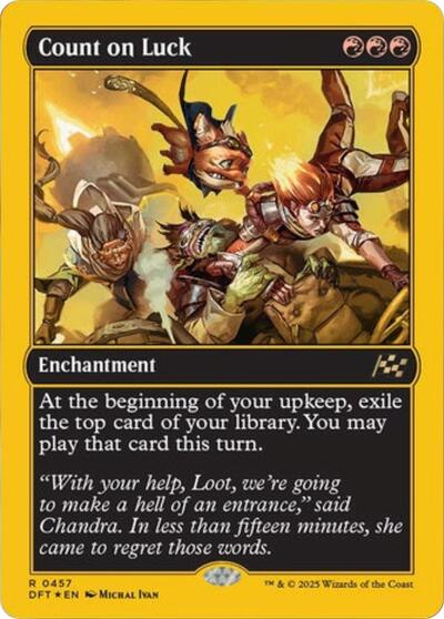 Count on Luck  First Place Foil|0|0|0.00