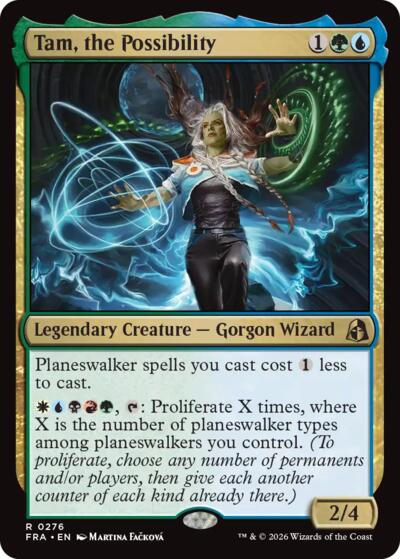 Tam, the Possibility (Reality Fracture) Near Mint Foil