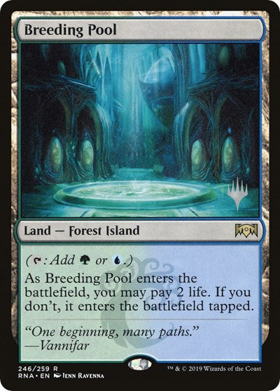 Breeding Pool (Promo Pack: Throne of Eldraine) Light Play