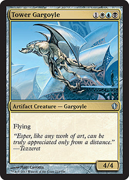 Tower Gargoyle (Commander 2013 Edition) Light Play