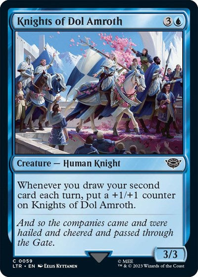 Knights of Dol Amroth (Universes Beyond: The Lord of the Rings: Tales of Middle-earth) Light Play Foil