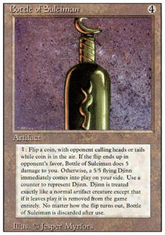 Bottle of Suleiman (Revised) Medium Play
