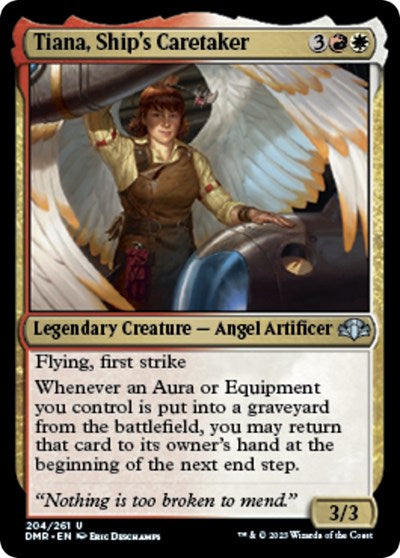 Tiana, Ship's Caretaker (Dominaria Remastered) Near Mint