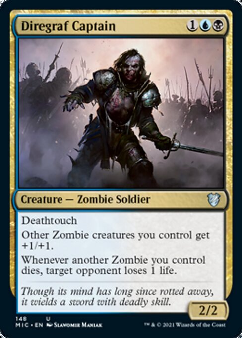 Diregraf Captain (Commander 2021 Midnight Hunt) Near Mint