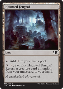 Haunted Fengraf (Commander 2014 Edition) Near Mint